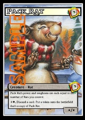 Rat Token – Custom: Pack Rat Infernal Spawn